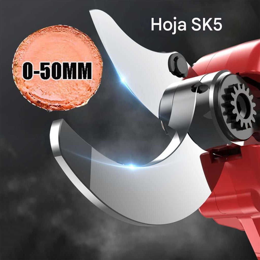 Tijeras de Podar Eléctricas – Podadora Inalámbrica de 35 mm de Diámetro de Corte