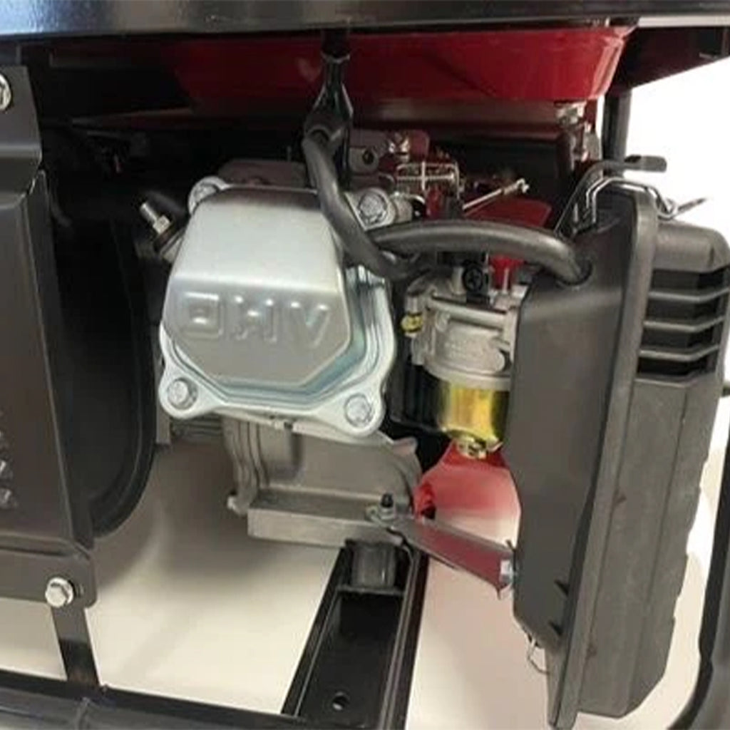 Generador Electrico Gasolina 8500W TOOLS Germany silencioso con 4 Enchufes 20litros Motor de 4 Tiempos