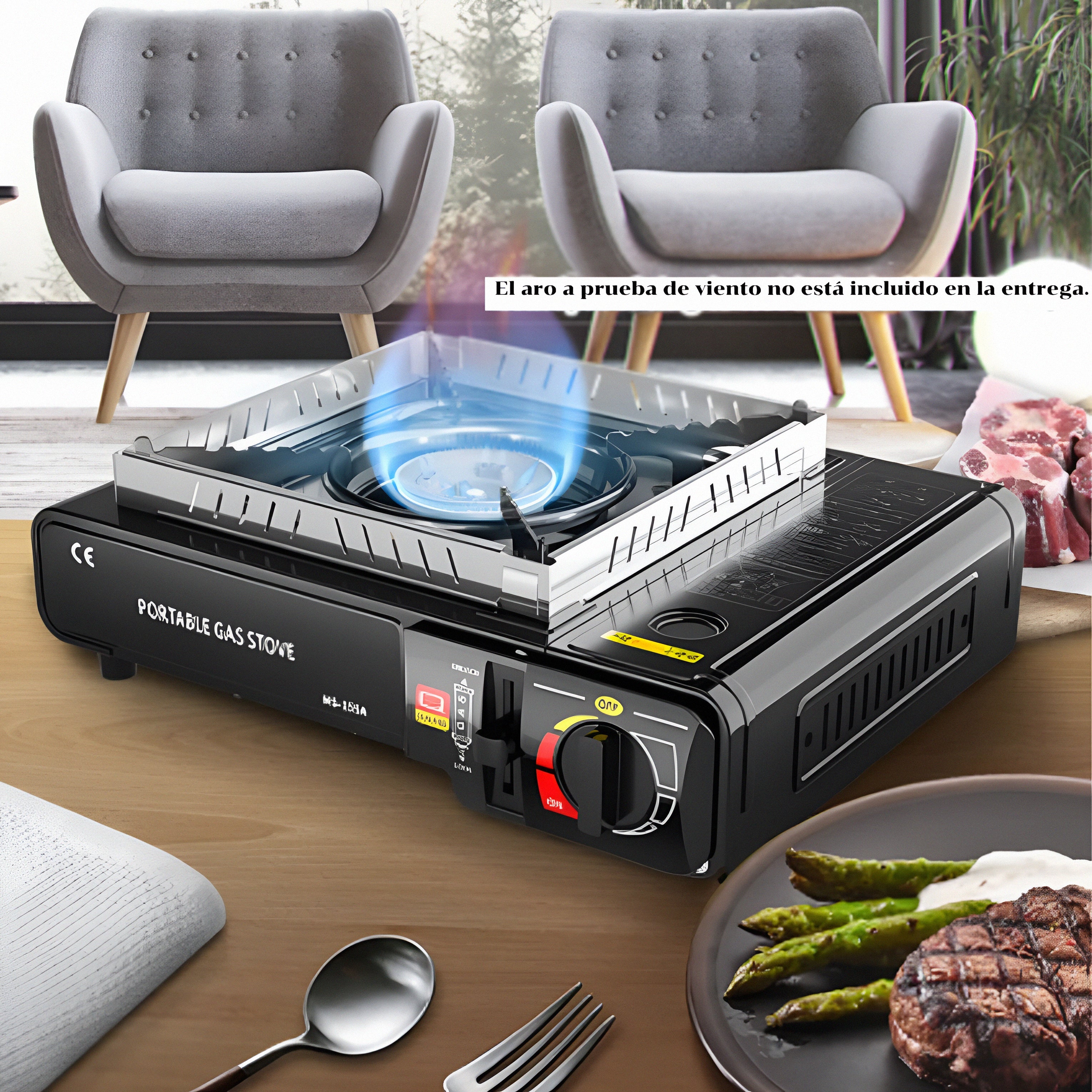 Cocina de Gas Portátil LINEA HD – Modelo L-CG528