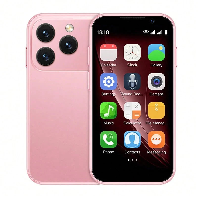Iphone mini XS18 Pro Mini Smartphone 3” | Teléfono Android Compacto y Elegante