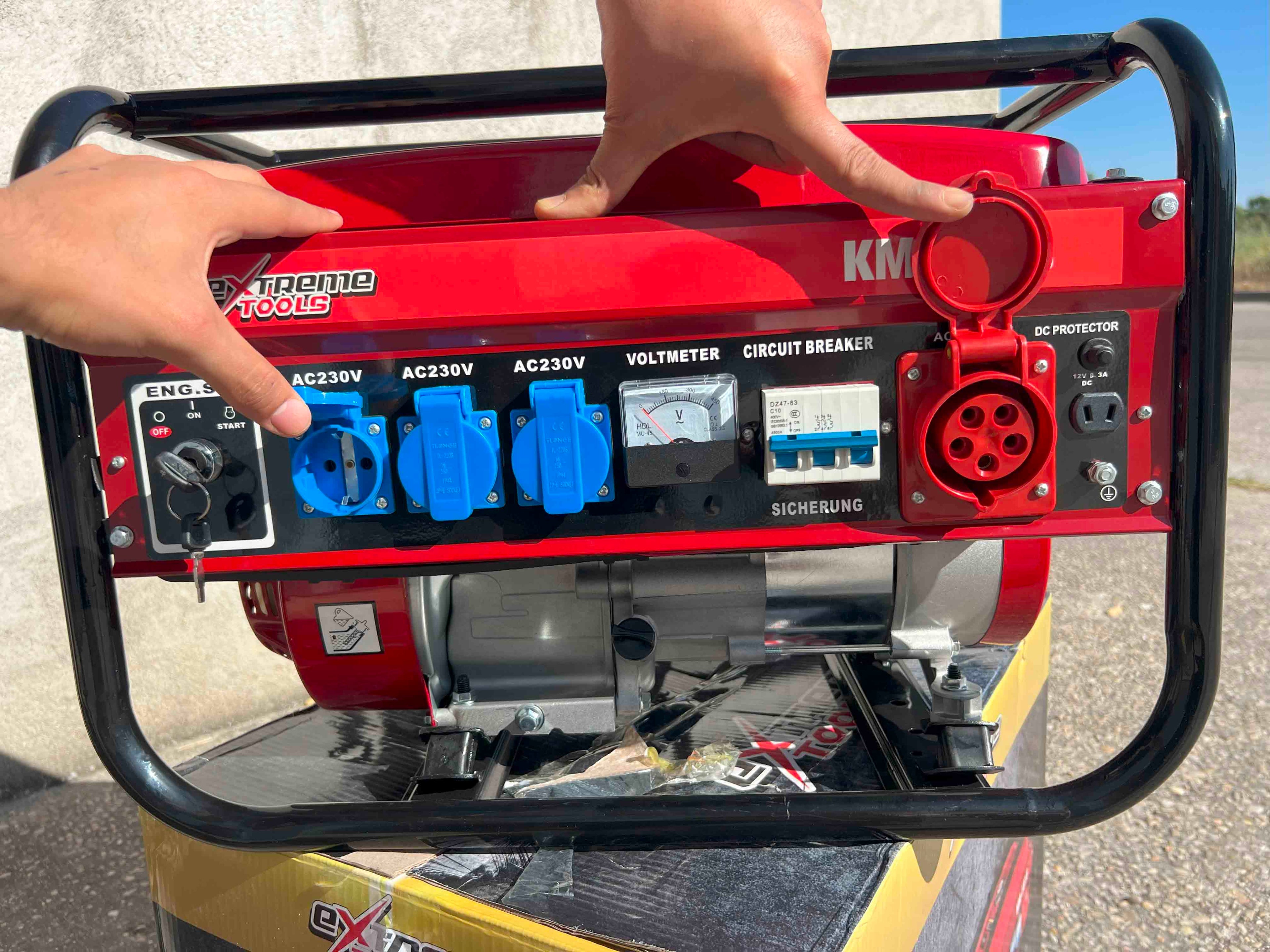 Extreme Tools Gasoline Gerator – 10500W