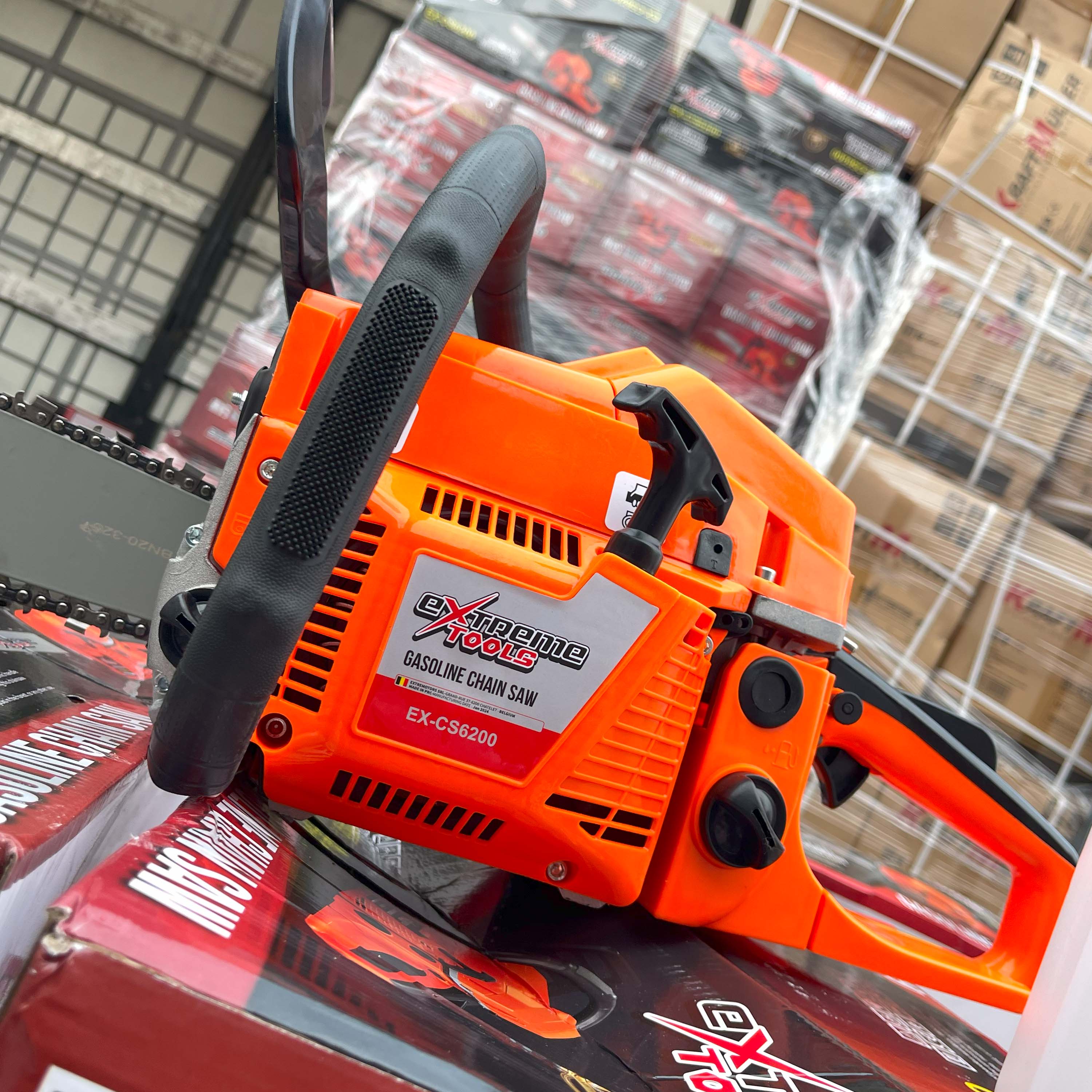 MOTOSIERRA A GASOLINA EXTREME TOOLS 62CC