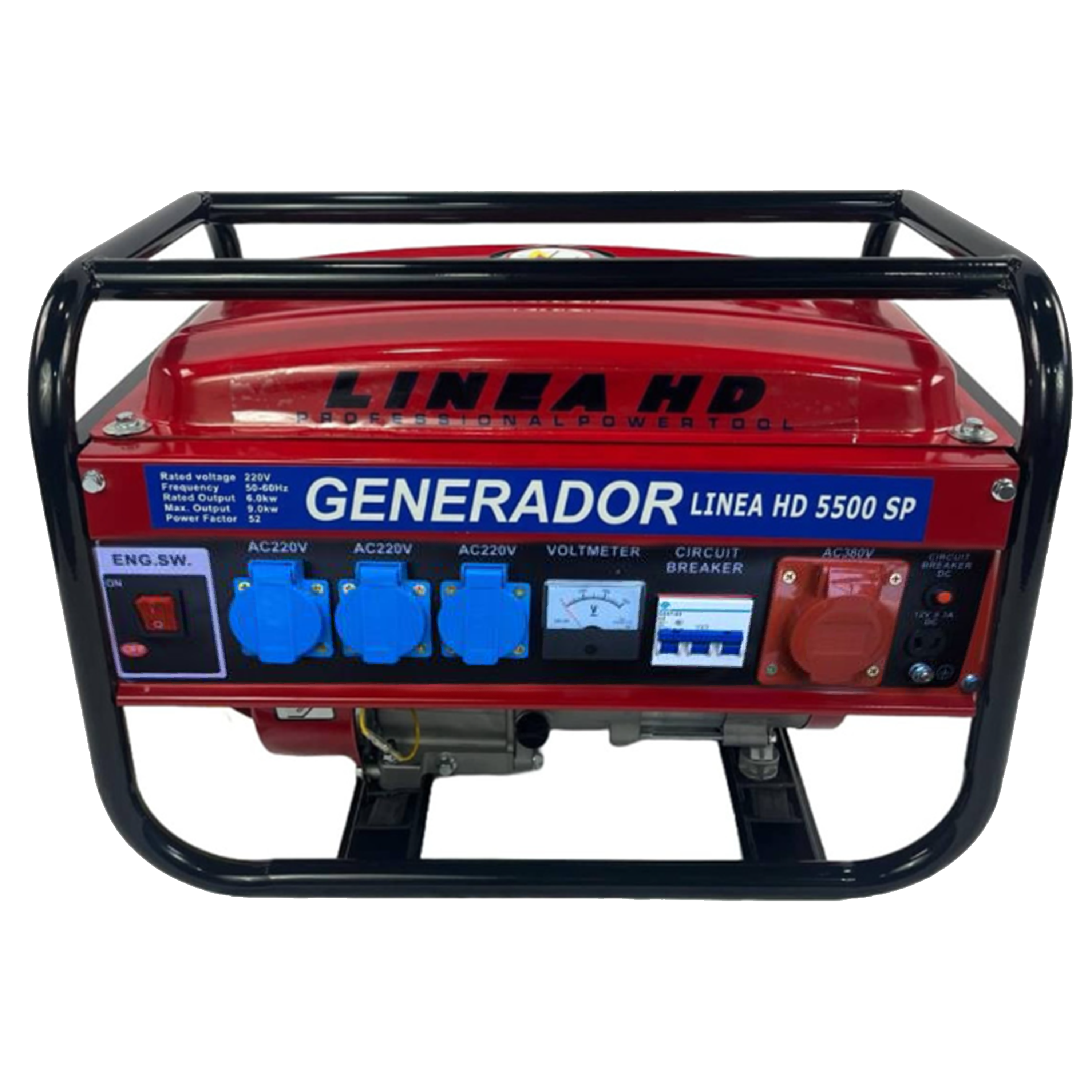 Generador de Gasolina LINEA HD 9000W / 9500W – Potencia Profesional para Todo Hogar o Negocio mas Lampara regalo