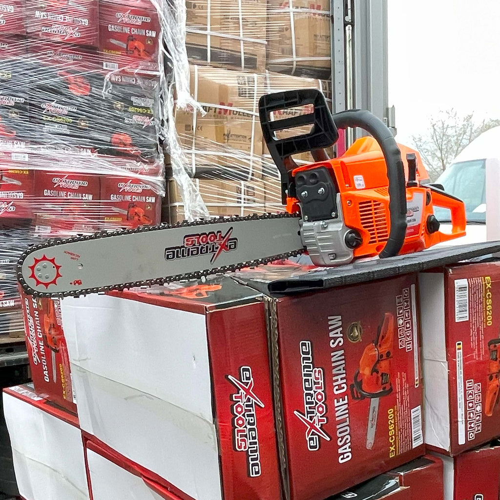 MOTOSIERRA A GASOLINA EXTREME TOOLS 62CC