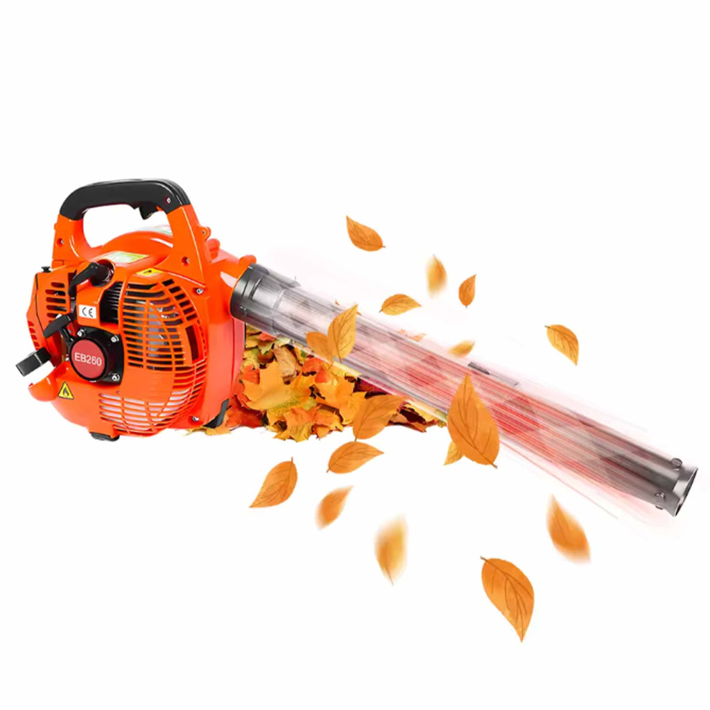 Soplador/Aspirador/Triturador de Hojas a Gasolina 3 en 1 – Modelo Profesional 26cc