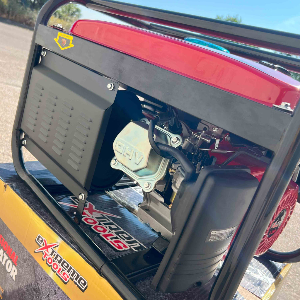 Generador Eléctrico Extreme Tools 9500W Gasolina 3x230V + 1x400V Trifásico