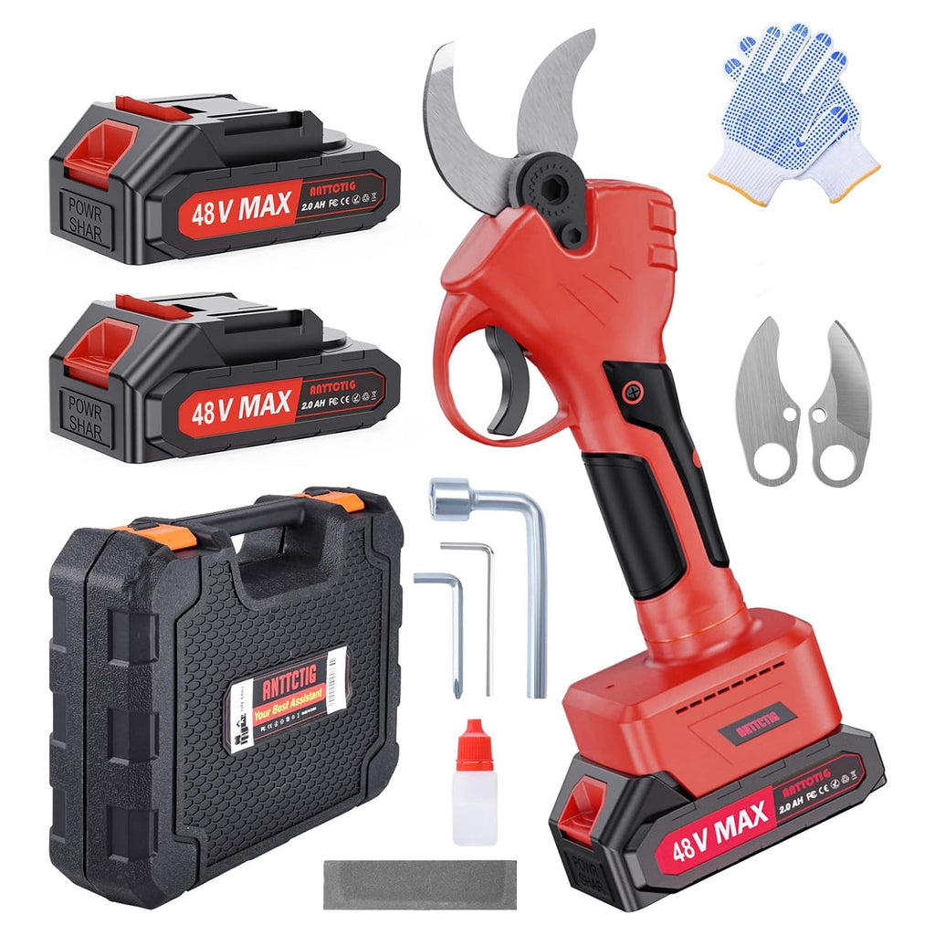 Tijeras de Podar Eléctricas – Podadora Inalámbrica de 35 mm de Diámetro de Corte