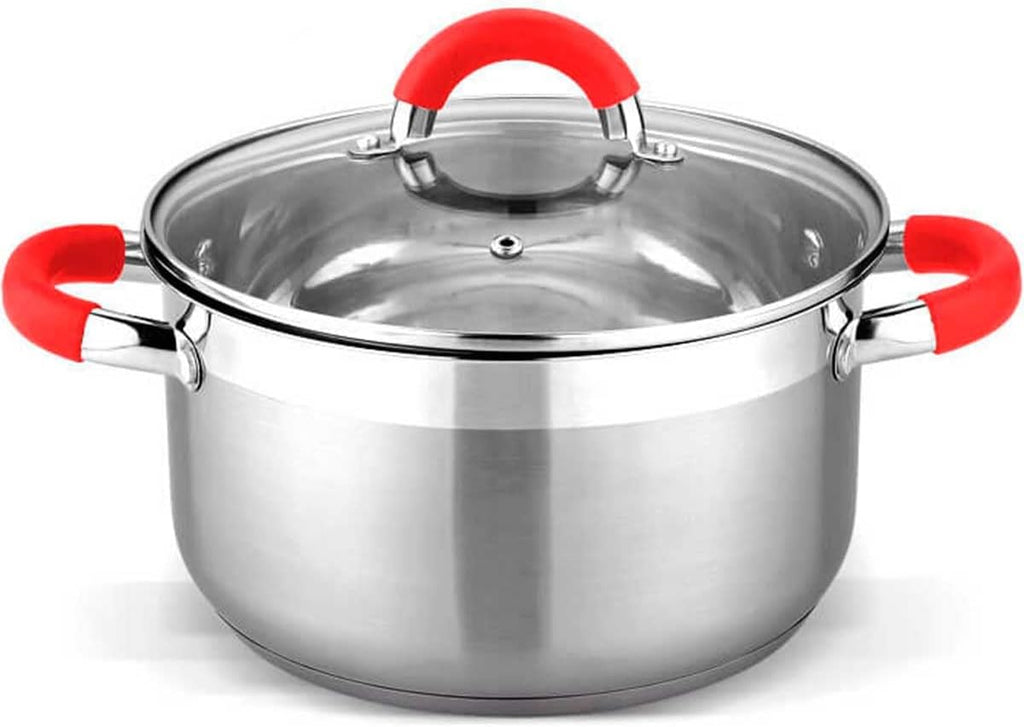 Batería de cocina 12 piezas en acero inoxidable + Dos Regalos