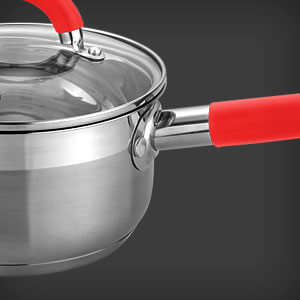 Batería de cocina 12 piezas en acero inoxidable + Dos Regalos