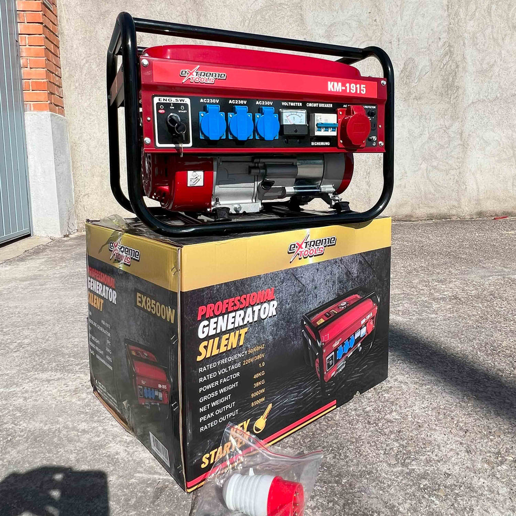 Generador gasolina Extreme Tools – 9000W