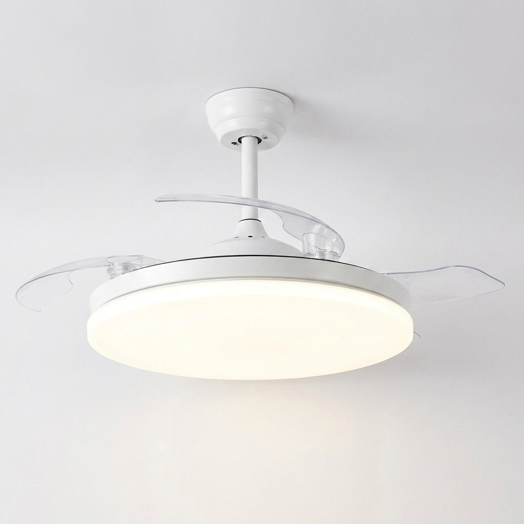 Ventilador de Techo LED Silencioso con Mando | Moderno, Elegante y de Bajo Consumo