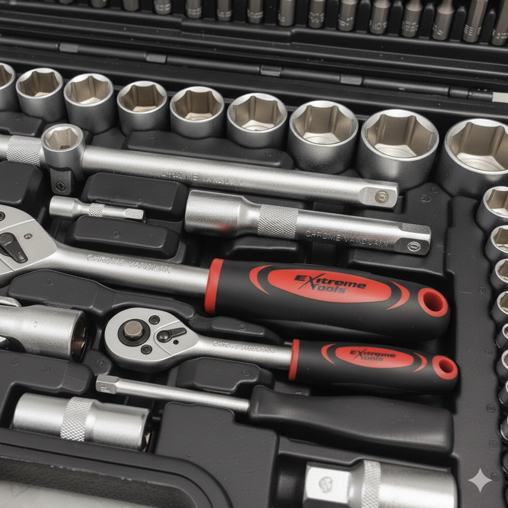 Juego de herramientas de 108 piezas Extreme tools