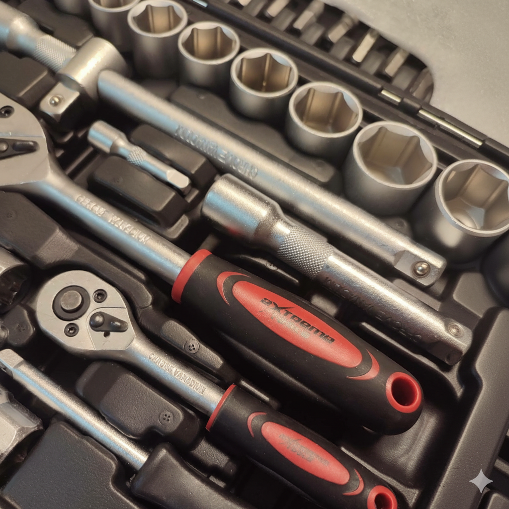 Juego de herramientas de 108 piezas Extreme tools