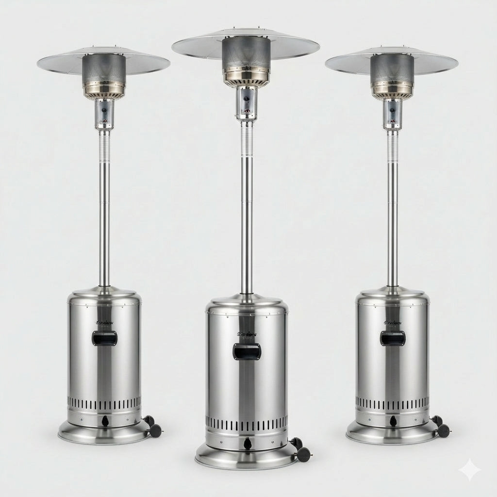 Calefactor Exterior Tipo Seta a Gas (Nuevo) – 13 kW