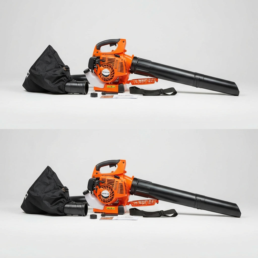 Soprador/Aspirador/Triturador de Folhas a Gasolina 3 em 1 – Modelo Profissional 26cc