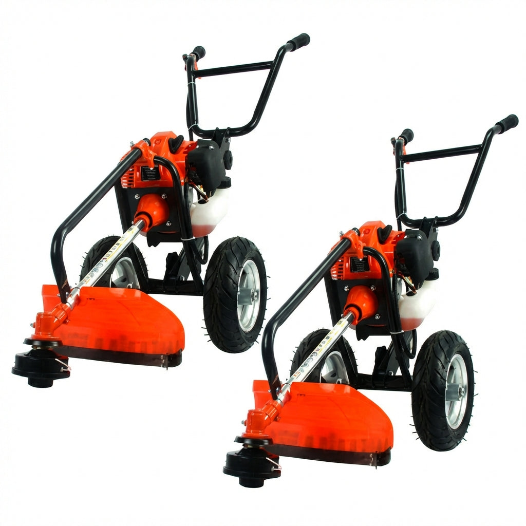 Desbrozadora gasolina de ruedas Extreme Tools de 52 cc: rendimiento y precisión