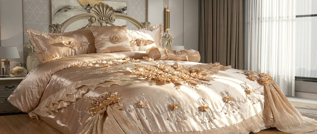 Set de Edredón Premium Dos Modelos Luxury y Lujo para Dormitorio – Diseño Elegante y Exclusivo