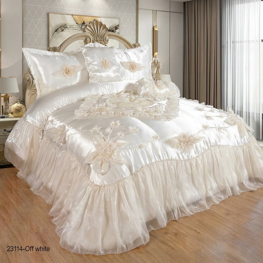 Set de Edredón Premium Dos Modelos Luxury y Lujo para Dormitorio – Diseño Elegante y Exclusivo