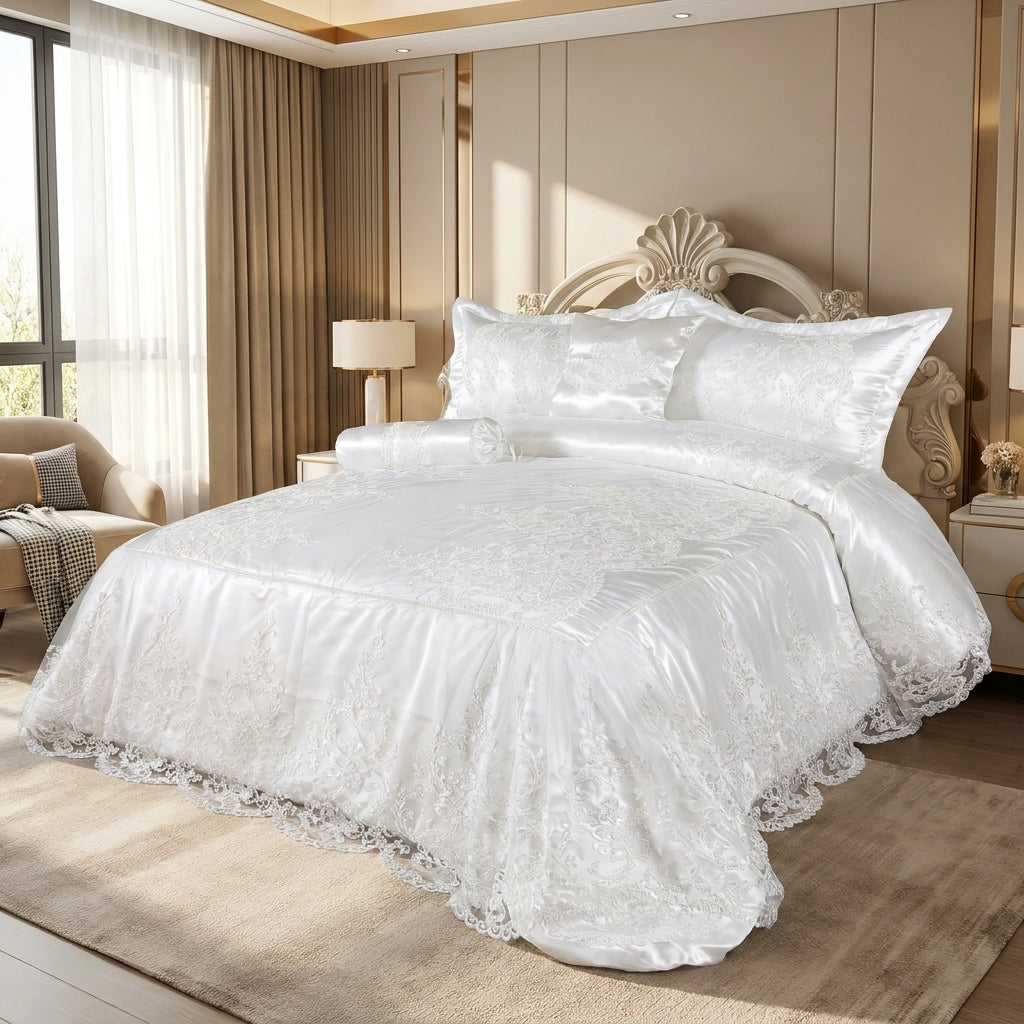 Set de Edredón Premium Dos Modelos Luxury y Lujo para Dormitorio – Diseño Elegante y Exclusivo