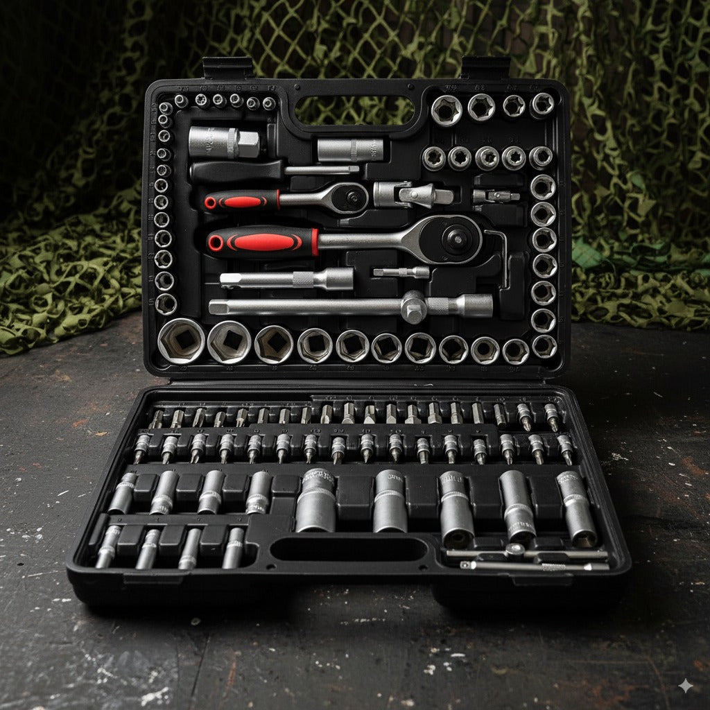 Juego de herramientas de 108 piezass KRAFT M.A.N