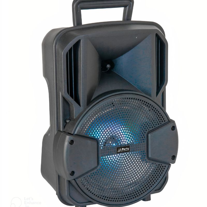 Altavoz Grande, Portátil, Micrófono Inalámbrico, Luces LED, Bluetooth, USB, Radio FM, Oferta 2x1.