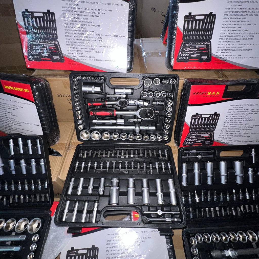 Juego de herramientas de 108 piezass KRAFT M.A.N