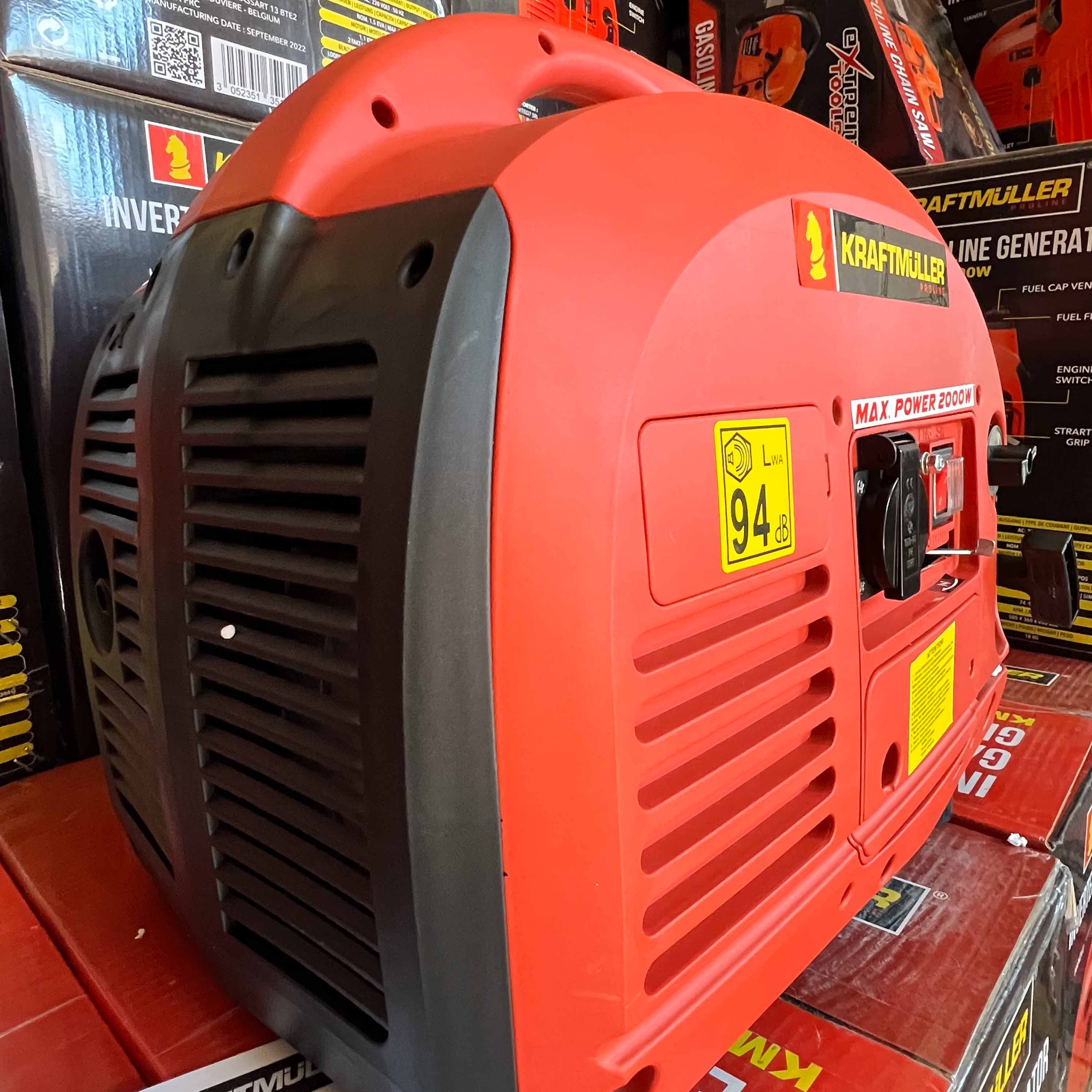 Generador de energía Inverter portátil de 2000w