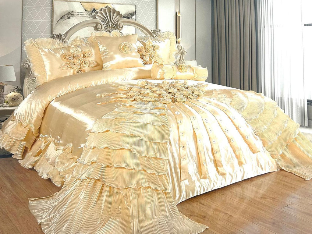 Set de Edredón Premium Dos Modelos Luxury y Lujo para Dormitorio – Diseño Elegante y Exclusivo