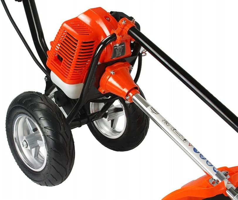 Desbrozadora gasolina de ruedas Extreme Tools de 52 cc: rendimiento y precisión