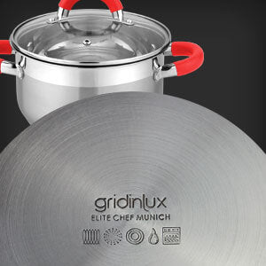 Batería de cocina 12 piezas en acero inoxidable + Dos Regalos