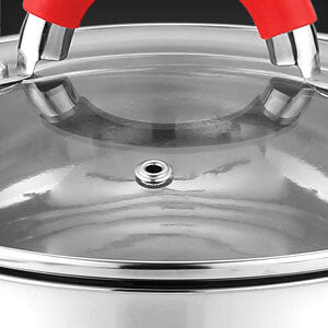 Batería de cocina 12 piezas en acero inoxidable + Dos Regalos