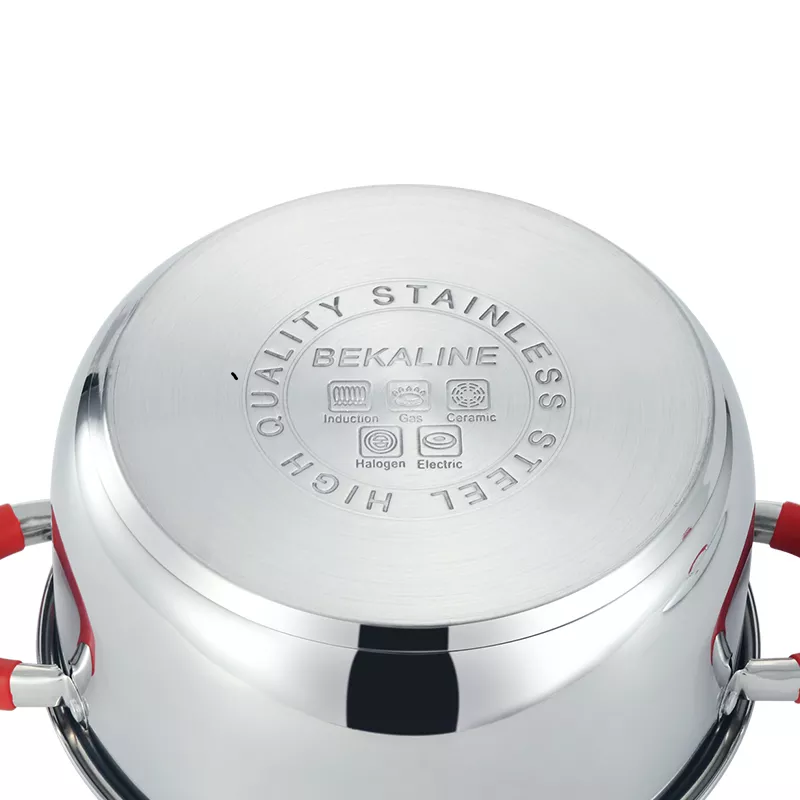 Batería de cocina 12 piezas en acero inoxidable + Dos Regalos