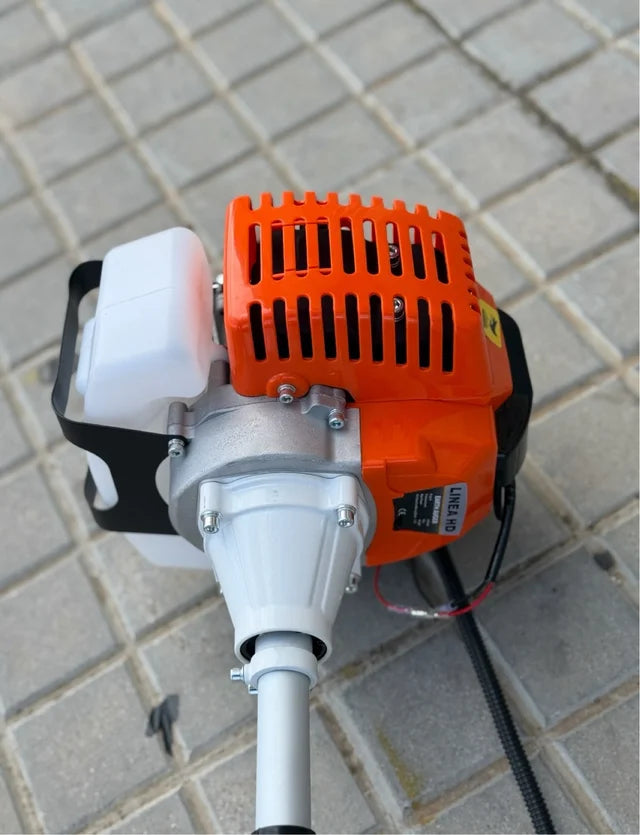 Roçadora a gasolina 7 em 1 – Sistema de corte duplo profissional 333R