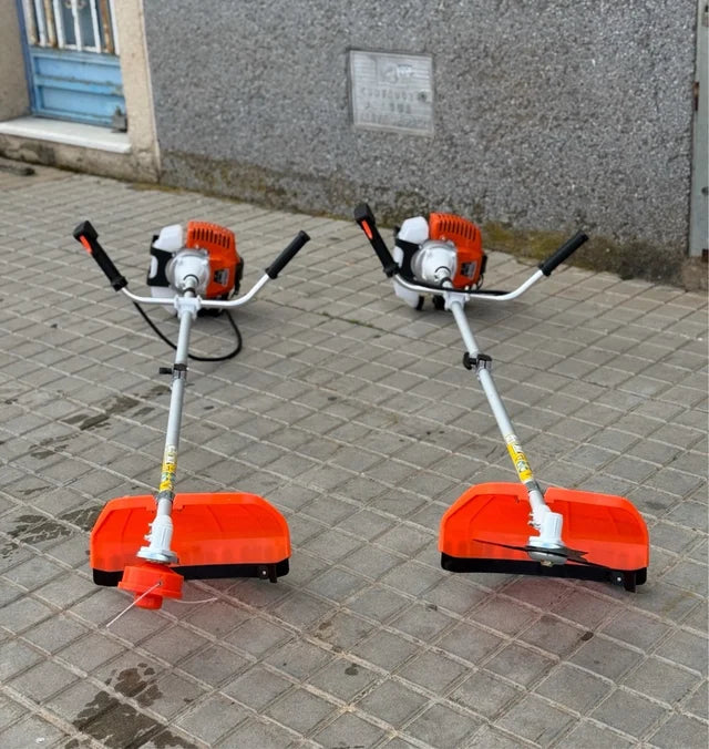 Roçadora a gasolina 7 em 1 – Sistema de corte duplo profissional 333R