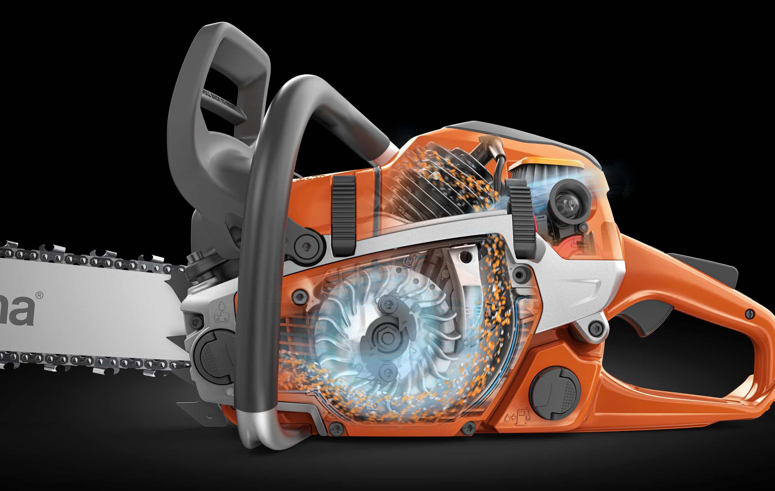 MOTOSIERRA A GASOLINA EXTREME TOOLS 62CC